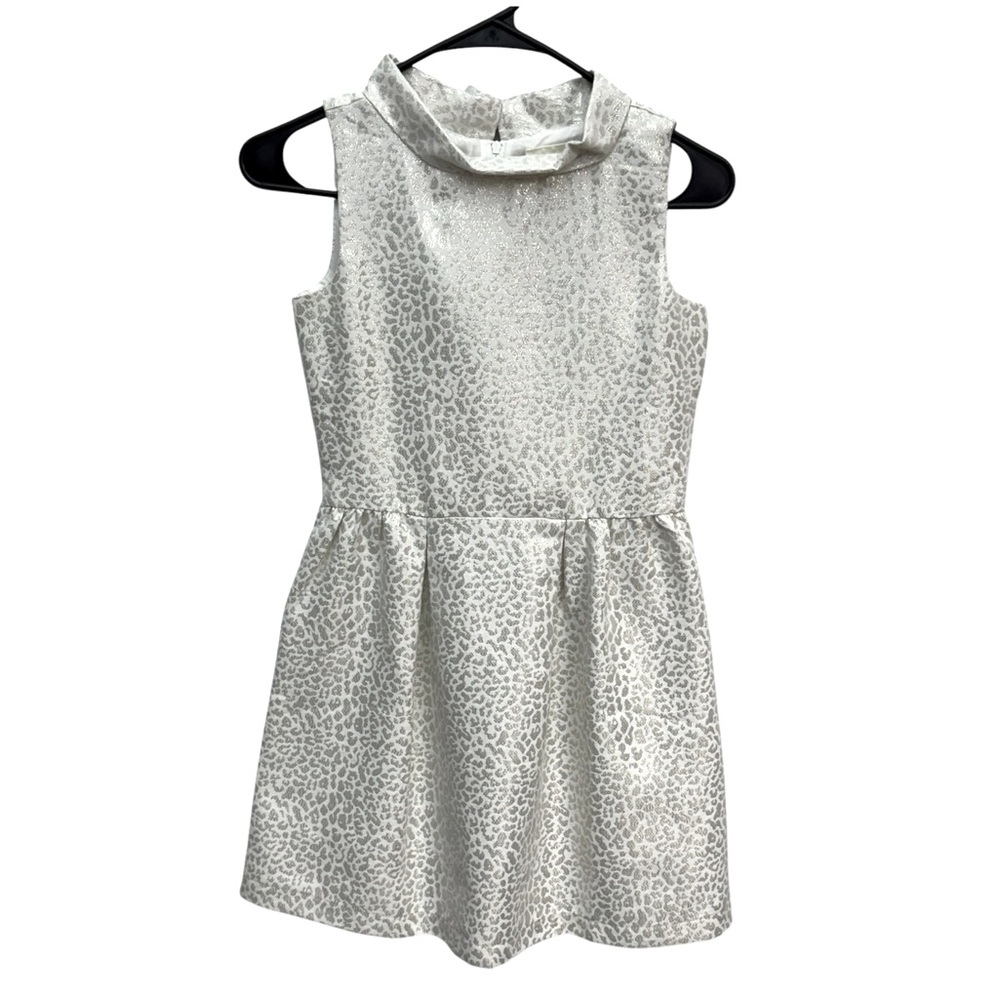 Crazy 8 Girls Sleeveless Tank Fancy Cat Print Dress Size 10